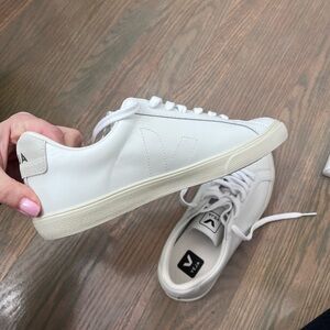 NWOT White Veja Esplar Sneakers Size: 38